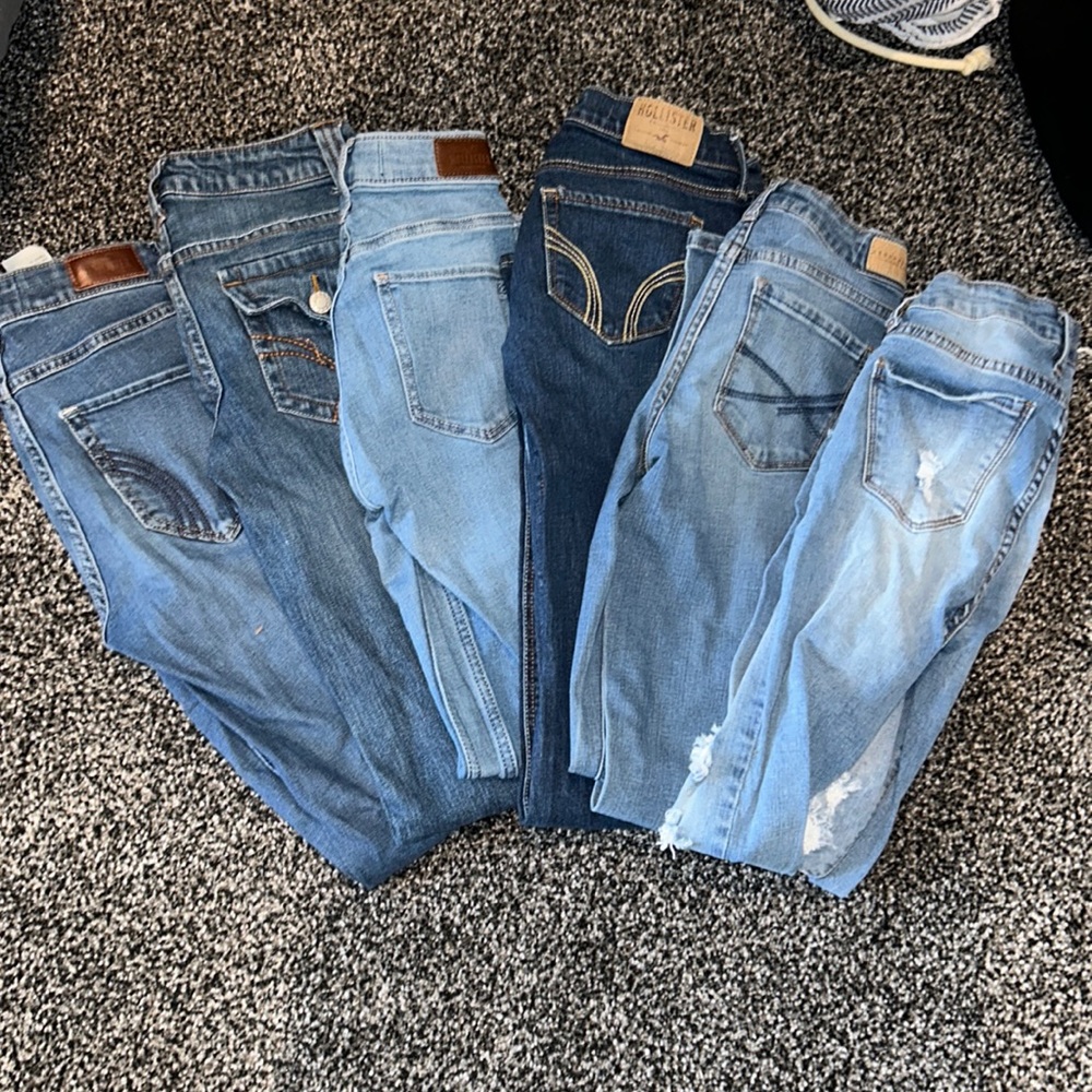 6 pair of jeans!